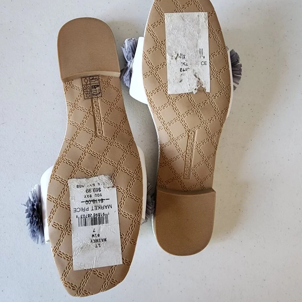 Karl Lagerfeld Slides "EUC" - Picture 12 of 14